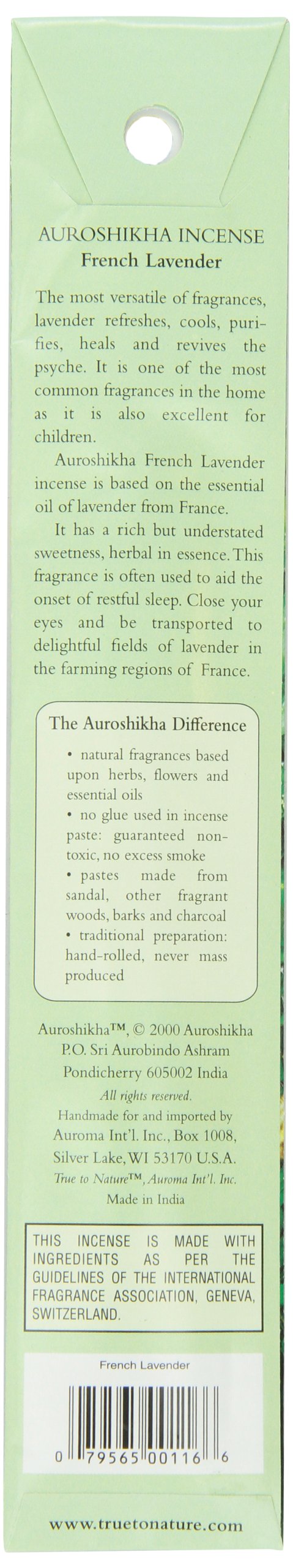 Auroshikha French Incense, Lavender, 10 Gram