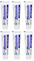 Miconazole Globe (6 Pack) 2% Nitrate 2% Antifungal Cream, Cures Most Athletes Foot, Jock Itch, Ringworm and More. 1 OZ Tube