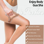 InfiniteRelax Body Gua Sha Tool Large Gua Sha Body Tool Cellulite Massage Tool (Resin) Lymphatic Drainage Tool Guasha Tool for F