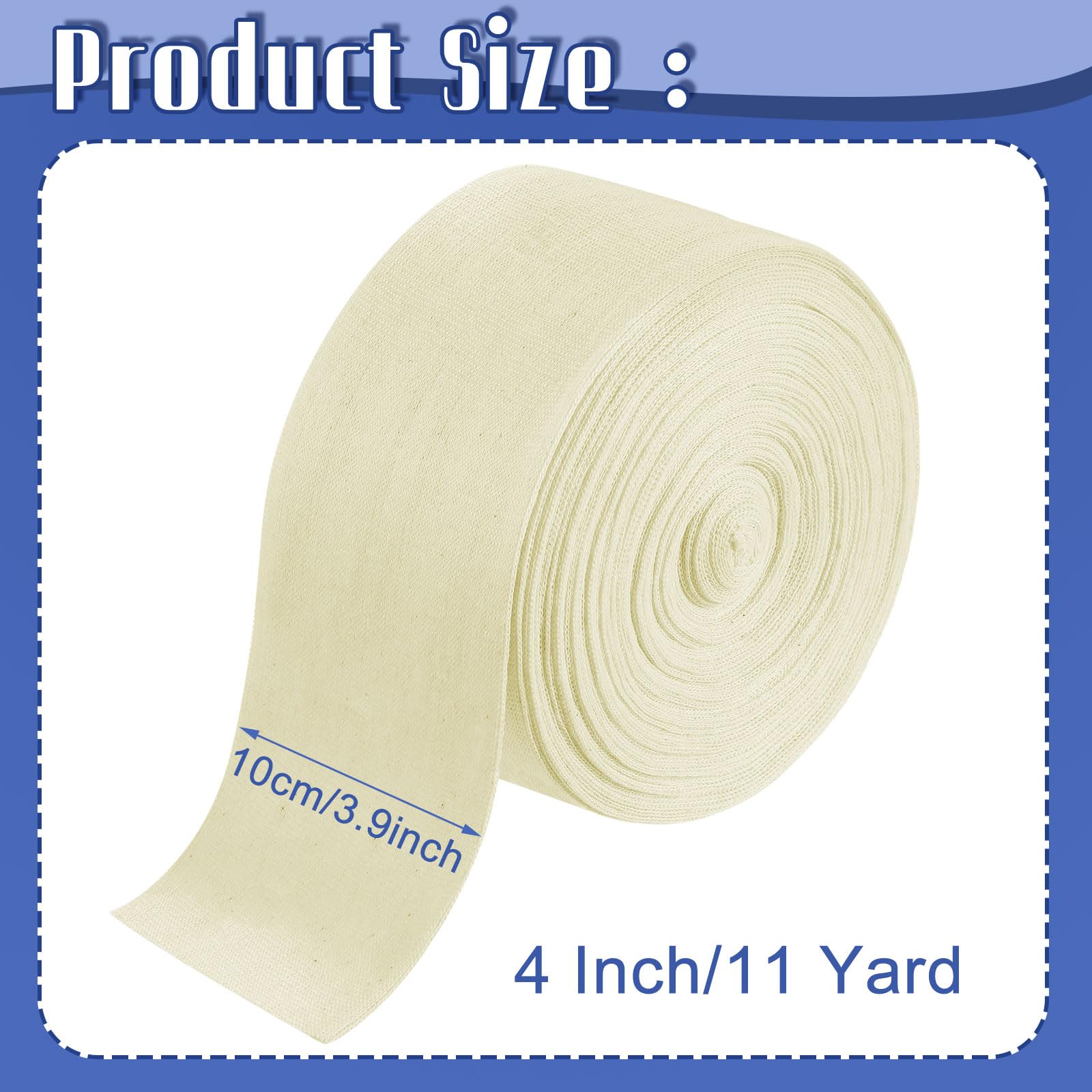 Economy Cotton Stockinette Tubular Bandage Comfortable Arm Leg Knee PreWrap for Pre-Splinting or Casting Fabrication Tubular Arm