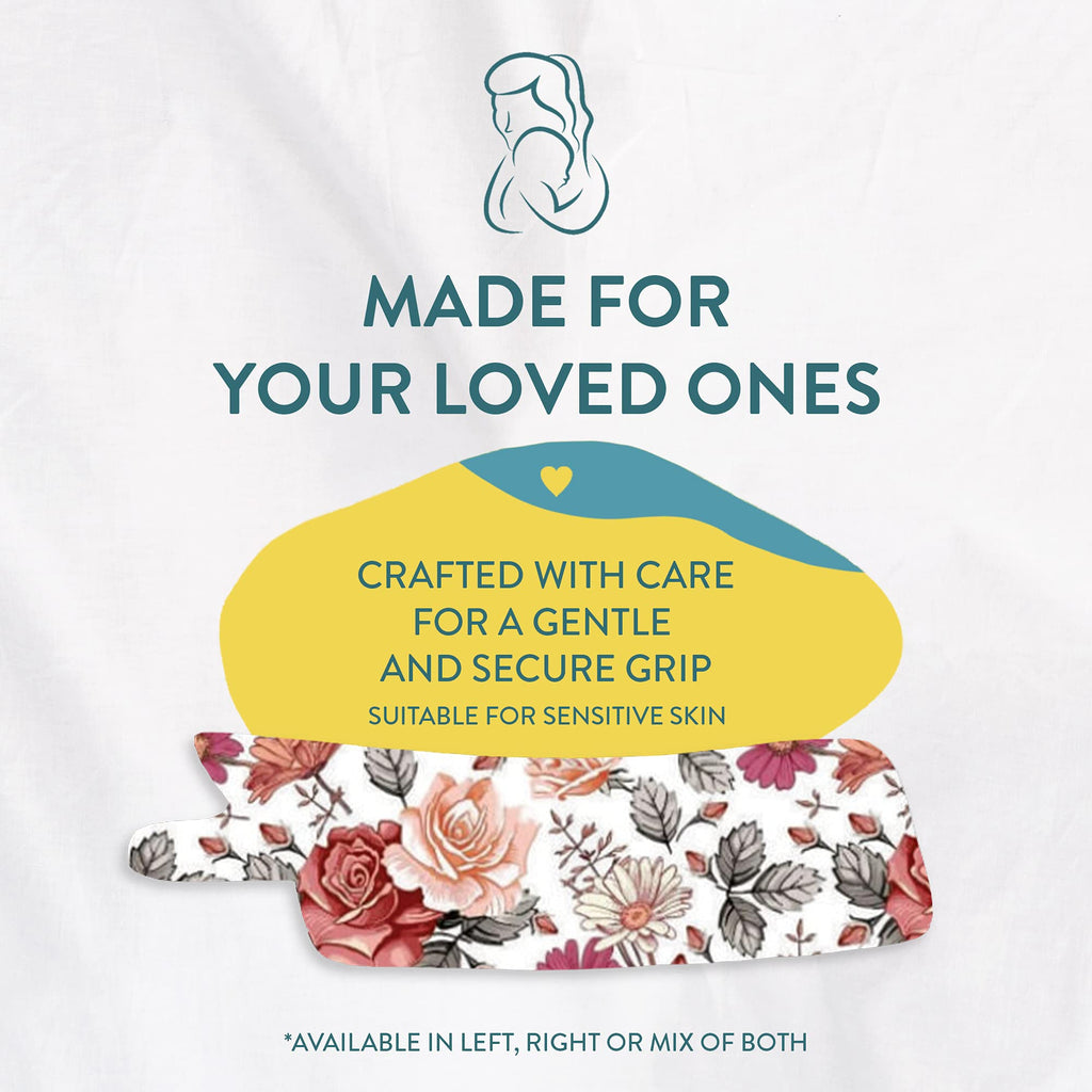 Nasogastric or Oxygen Tube precut Adhesive Tape Floral Mix x 10 Pack. (Mix Pack)