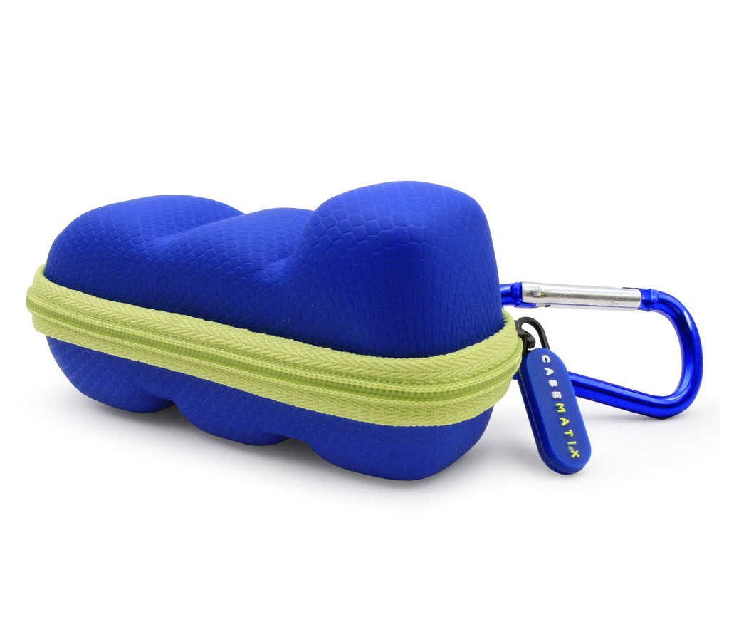 CASEMATIX Asthma Inhaler Case Protects Asthma Holder From Accidental Sprays and Dirt, Includes Blue Green Case Only