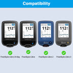 MEDMAX Hard Shell Protective Case for Freestyle Libre 3 2 / Libre Reader, Lightweight Shockproof Diabetic Storage Carrying Case