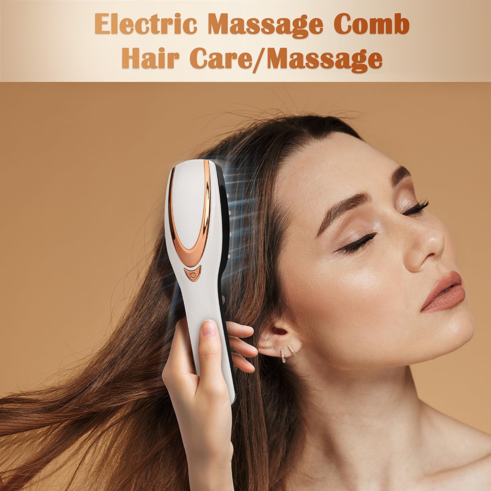 AIBOKEE Scalp Massager Hair Growth,Electric Scalp Massager for Hair Growth and Stress Relaxation,Hair Massager Scalp for Men & W