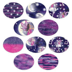Dexcom adhesive mix Design - Adhesive Patches with split backing, easy to apply x 10 Pack - Fairies (Dexcom G7)
