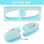 Mudder 16 Pieces Foam Toe Spacers for Feet Women 3 Layer Foam Toe Separators for Overlapping Toes Toe Stretcher Divider for Wome