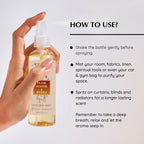 Aromafume Frankincense & Myrrha Natural Resin Mist Spray 100 ml / 3.3oz | Ideal for deep Relaxation, Spirituality & Rituals | Ma