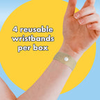 Three Lollies Preggie Anti-Nausea Wristbands - Morning Sickness Relief - Clinically Tested Pregnancy Nausea Relief Aid - Acupres