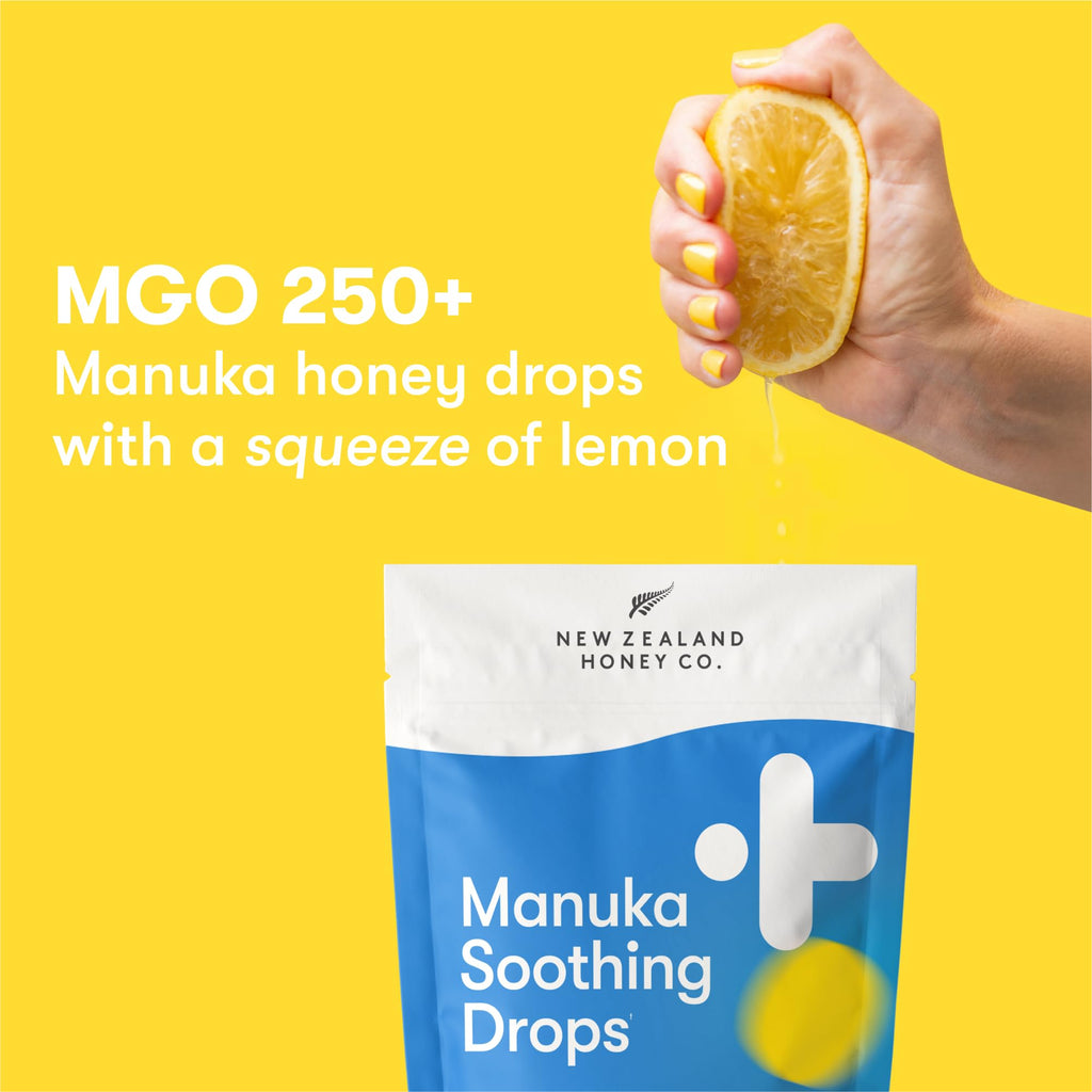 NEW ZEALAND HONEY CO. Manuka Honey Lozenges - Cough Drops - 16 Count