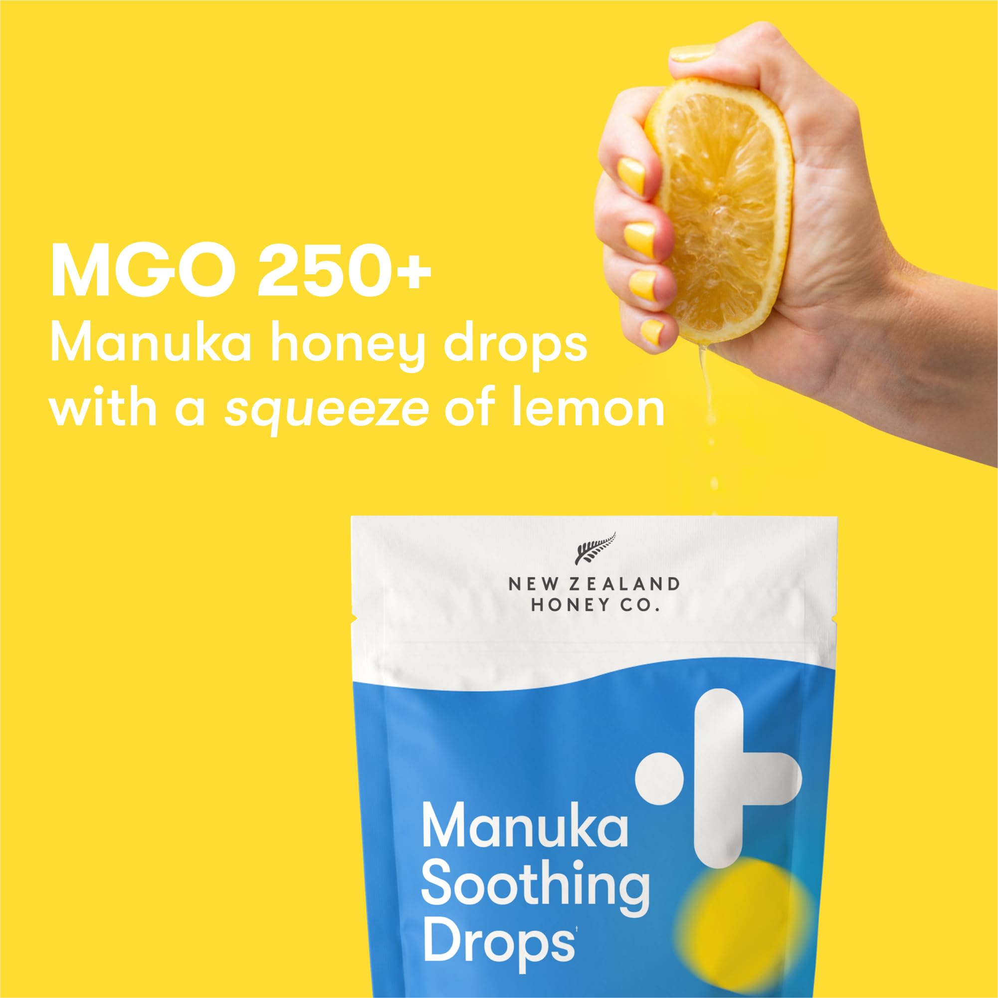 NEW ZEALAND HONEY CO. Manuka Honey Lozenges - Cough Drops - 16 Count