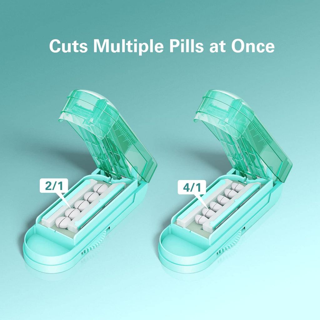 DEPAD Pill Cutter Splitter for Cutting Multiple Pills, Adjustable Pill Cutters Splitters for Small and Tiny Pills with Accurate