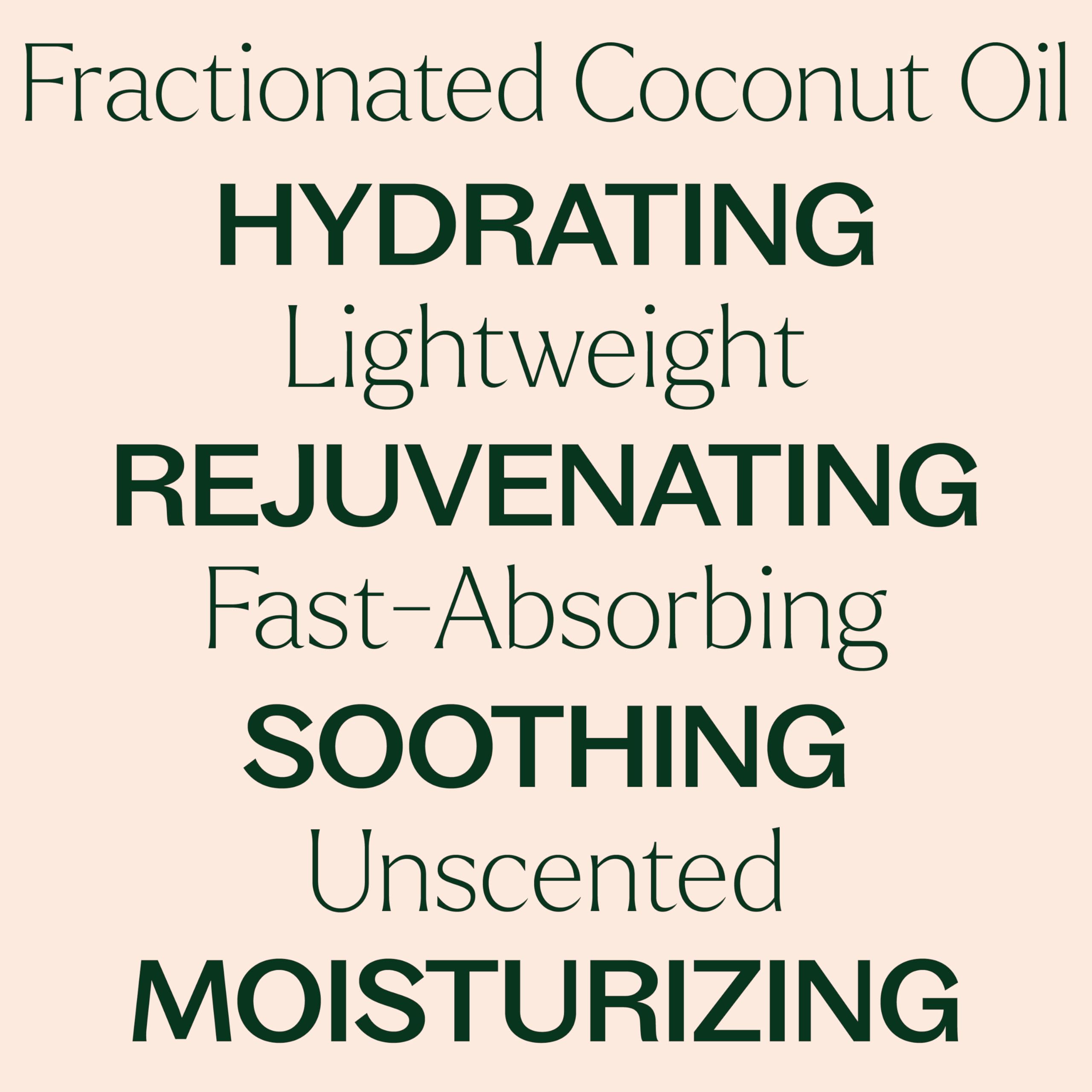 Plant Therapy Fractionated Coconut Oil for Skin, Hair, Body, Diluted Essential Oils, 100% Pure, Natural Moisturizer, Massage & A