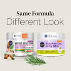 Puriya National Eczema Association Accepted Cream 2 oz, Dry Itchy Skin Relief, Colloidal Oatmeal Lotion, For Kids, Adults, Face,