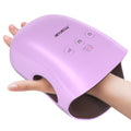 CINCOM Hand Massager - Cordless Hand Massager with Heat and Compression for Arthritis and Carpal Tunnel, Gifts for Women(Purple)