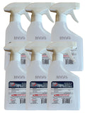 Generic Isopropyl Alcohol 70% Antiseptic and Cleaner (6 10oz Bottles), Clear