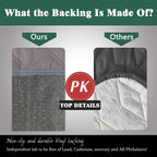 Waterproof Chair Pads for Incontinence 2Pcs Resuable Washable Seat Protector Pads for Incontinence for Senior Toddlers 22X21 Cof