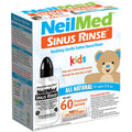 Neilmeds Sinus Rinse, Pediatric, Complete Saline Nasal Rinse Kit 60 Premixed Packets