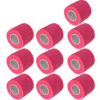 ESUPPORT 2 Inches X 5 Yards Self Adherent Cohesive Wrap Bandages Strong Elastic First Aid Tape for Wrist Ankle Pink Pack of 10