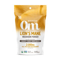 OM MUSHROOM SUPERFOOD Lions Mane Organic Mushroom Powder, Improves Memory, Focus, Clarity, Nerve Health, and Mood Support, 3.5 
