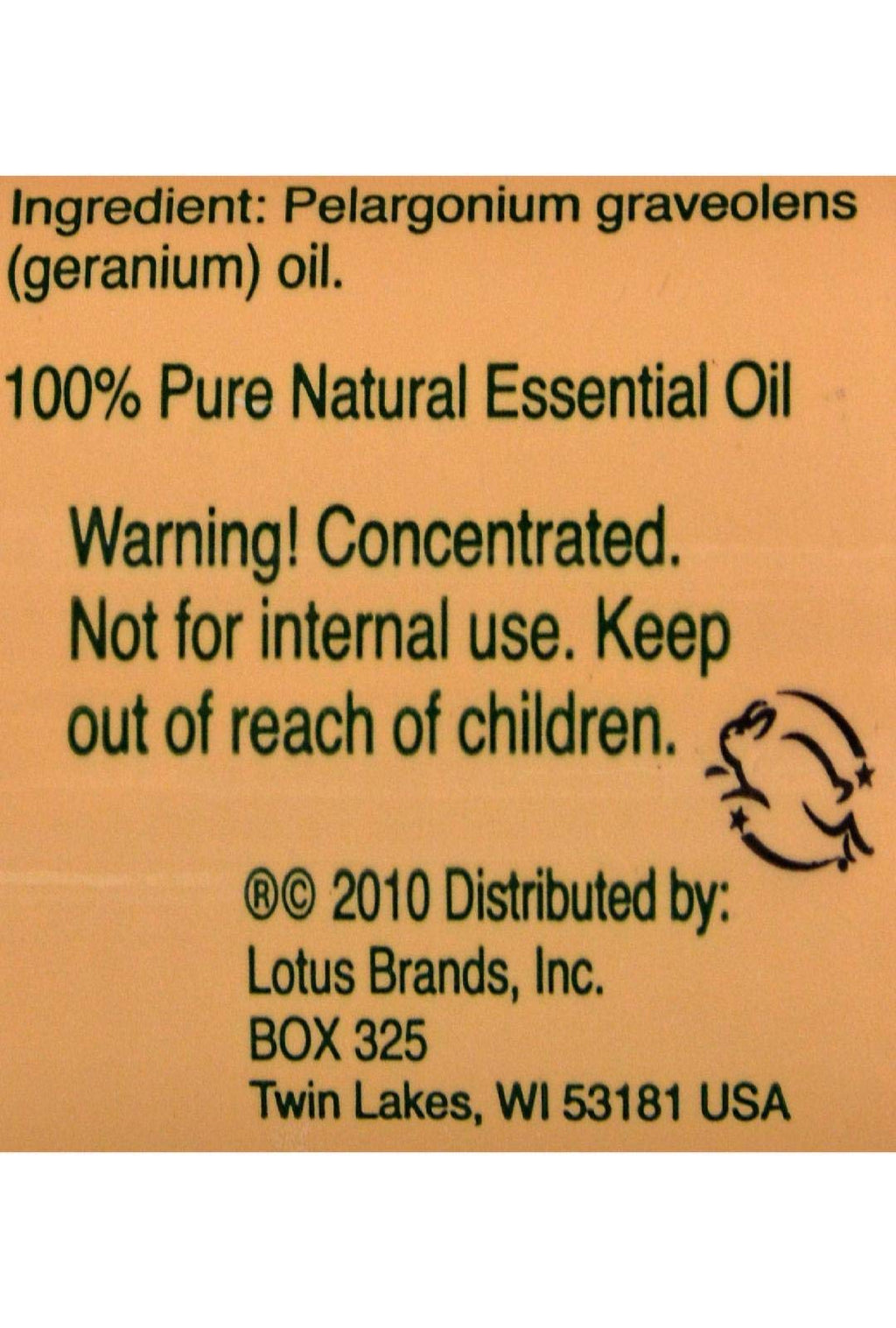 Pure Essential Oil Geranium 0.5 fl Ounce (15 ml) Liquid