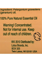 Pure Essential Oil Geranium 0.5 fl Ounce (15 ml) Liquid