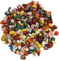 Indian Consigners Natural Crushed Polished Tumbled Gem Stone Chips, Decoration & Healing Crystals (Seven Chakra)