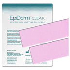 Biodermis Epi-Derm Keloid Long Strips, Silicone Gel Sheeting for Scars, Ideal for C-Section, Tummy Tuck, Cardiac Surgery Scars, 
