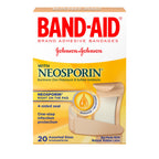 Band-Aid - 5570 Brand Bandages with Neosporin Antibiotic Ointment, Assorted Sizes, 20 ct