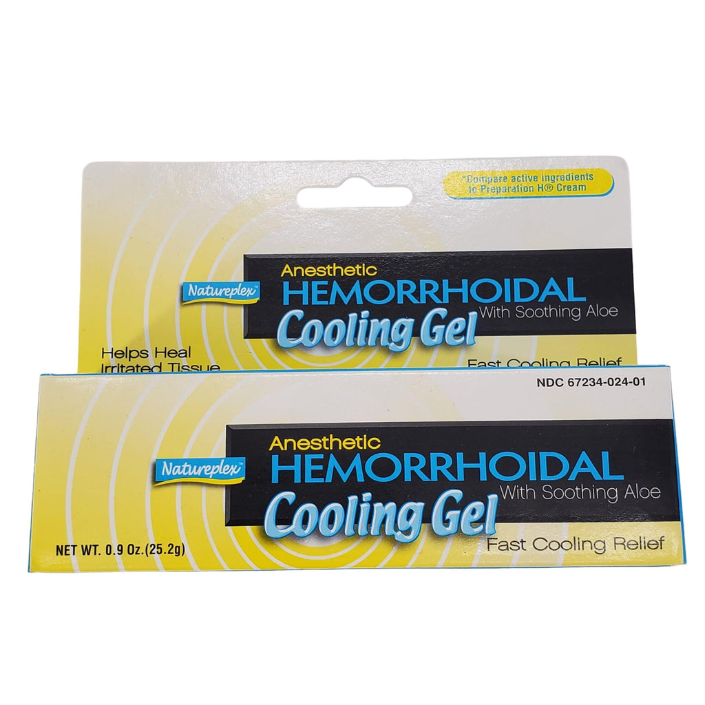 Anesthetic Hemorrhoidal Cooling Gel with Soothing Aloe 6 Pack