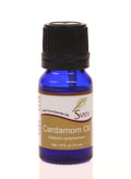 SVATV Cardamom Essential Oil for Yoga Massage & Therapeutic Grade, Boost Uplifted Mood & Room Fragrance Oil for Diffuser, Aromat