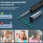 Bekhic Ear Wax Removal - Earwax Remover Tool with 8 Pcs Ear Set, Ear Cleaner with1080P HD Otoscope Camera, Built-in WiFi,Ear Cle