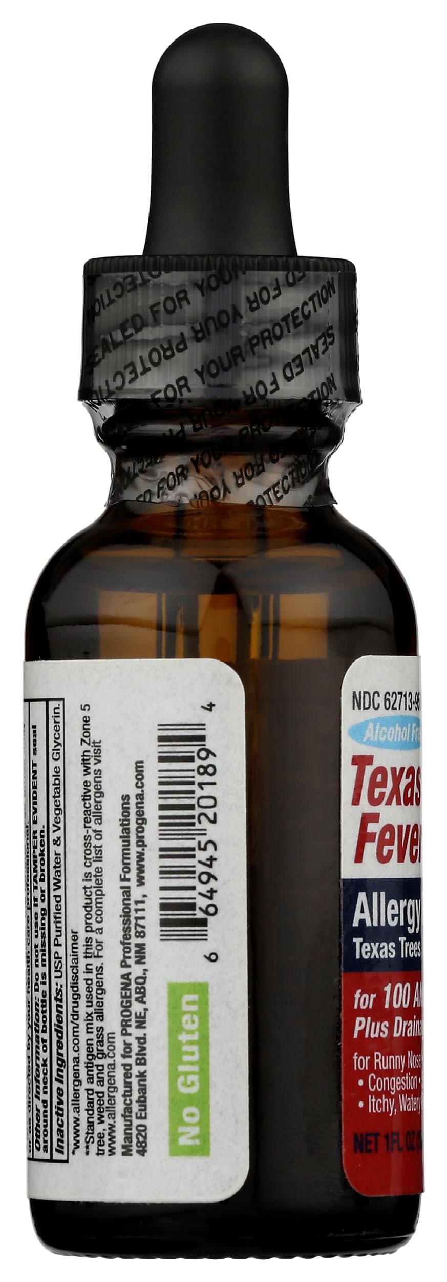PROGENA Allergena Texas Cedar Fever (1 Fl Ounce, Kids)