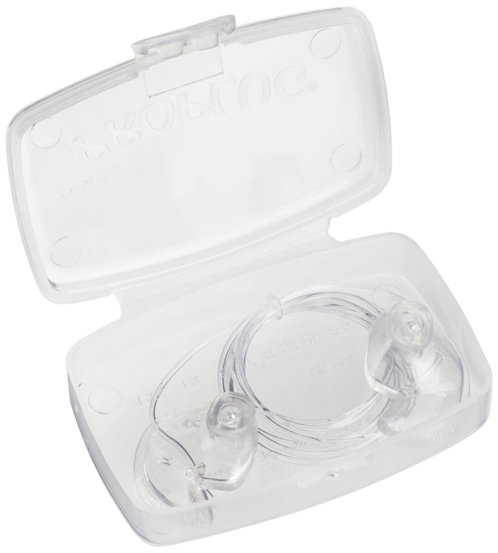 Docs Pro Plugs DFFL5 Medium Vented Pro Ear Plugs with Leash, Clear