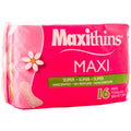 Maxithins Maxi Super Unscented (16 Pads) Pack of 1
