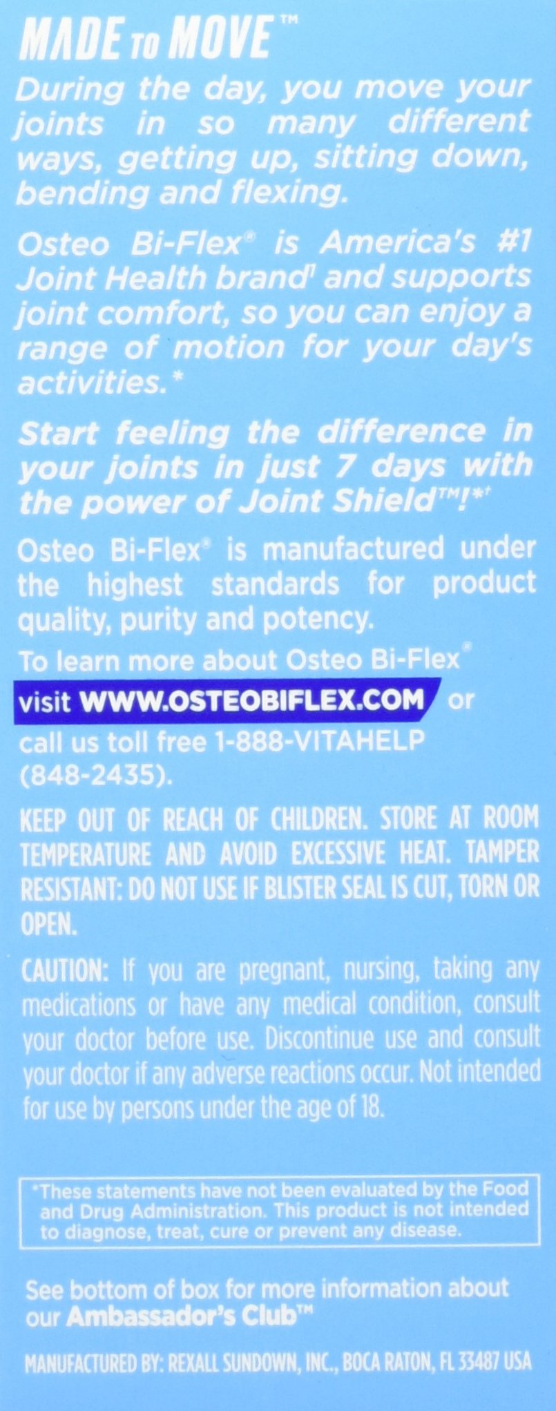 Osteo Bi-Flex Joint Health Ease Mini Tabs a Day Advanced Triple Action UC-II Collagen Formula 70 Count (Pack of 1)