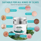 Pumkot Advanced Scar Cream, Silicone Gel for Scars, Professional Scar Removal Cream for Surgical Scars, Stretch Marks, Old and N