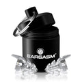 Eargasm Smaller Ears Earplugs - Transparent High Fidelity Filtered Noise Reducing Reusable Ear-Plugs for Kids, Women, Men - Hear