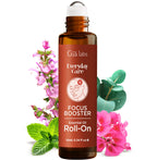 Gya Labs Focus Booster Essential Oil Roll on - Supports Sustained Sense of Focus for Studies & Tasks - 100% Pure Natural Aromath