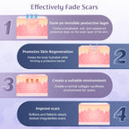 Skiennix PM Intensive Overnight Scar Cream 1.06 oz, Medical Grade Silicone Scar Gel, Promotes Skin Regeneration When You Sleep,