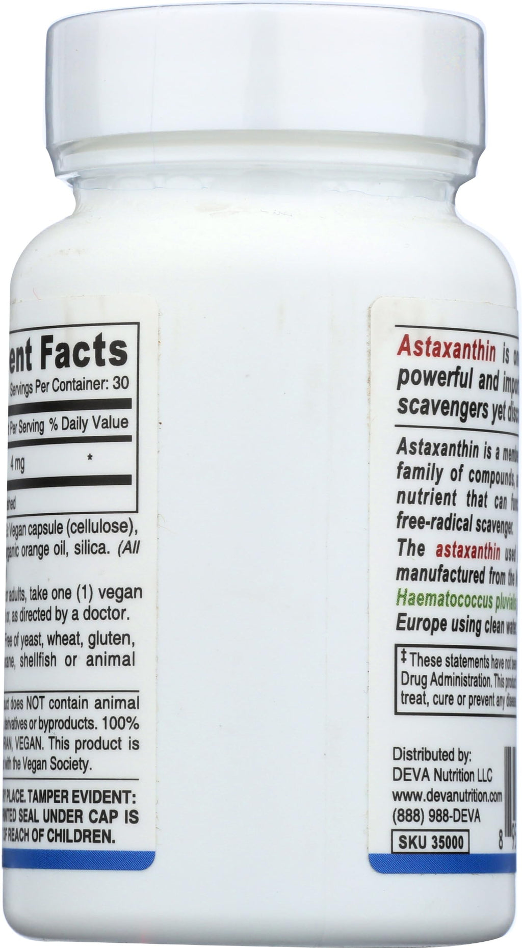 Astaxantin,4mg,Vegan, 0.66 Pound