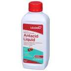 LEADER Maximum Strength Antacid Liquid with Aluminum Hydroxide, Simethicone, Antacid/Antigas for Heartburn, Acid Indigestion, Pr