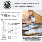 SOLE Performance Thin Shoe Insoles - Orthotic Arch Support Inserts for Plantar Fasciitis Relief and Comfort - Mens Size 14/Women