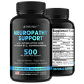 Neuropathy Support Natural Nerve Discomfort Relief - Made in USA - Nerve Antioxidant for Trigeminal Neuralgia, Diabetic & Periph