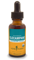 Herb Pharm Certified Organic Elecampane Liquid Extract for Respiratory System Support - 1 Ounce (DELECA01)