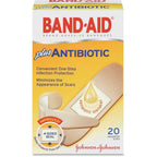 Band-Aid - 5570 Brand Bandages with Neosporin Antibiotic Ointment, Assorted Sizes, 20 ct