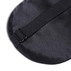 Alaska Bear Organic Silk Sleep Mask Cool Super Smooth Eye Cover Genuine Mulberry Silk Face Skin Care, Soft Filling, Lightweight