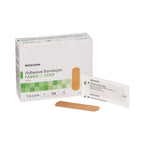 McKesson Adhesive Bandages, Sterile, Fabric Strip, 1 in x 3 in, 100 Count, 2 Packs, 200 Total