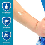 Nexcare Waterproof Clear Bandages Knee & Elbow 8 Each (Pack of 3)