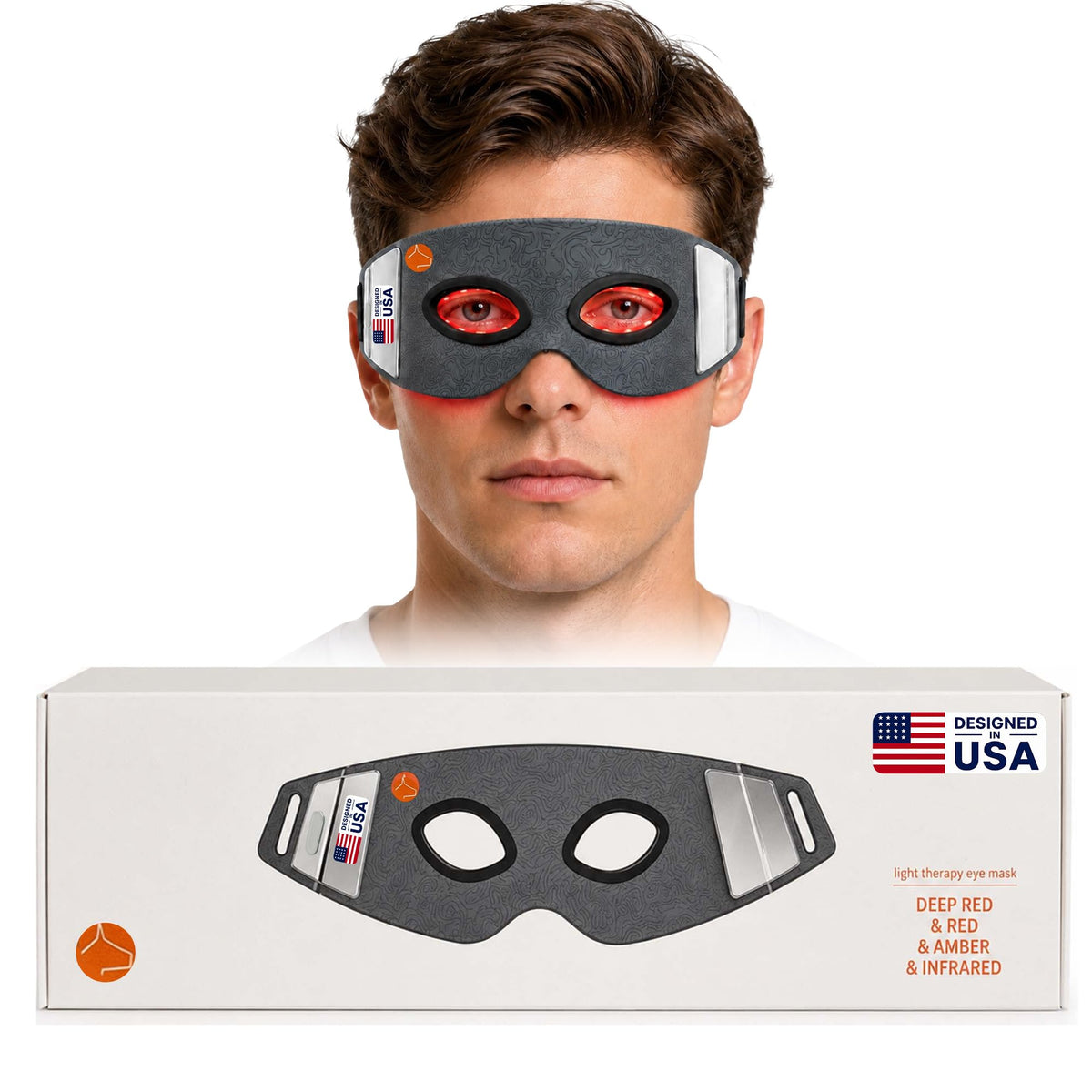 dogface Red Light Therapy for Eyes, Under Eye Red Light Therapy, Eye Mask