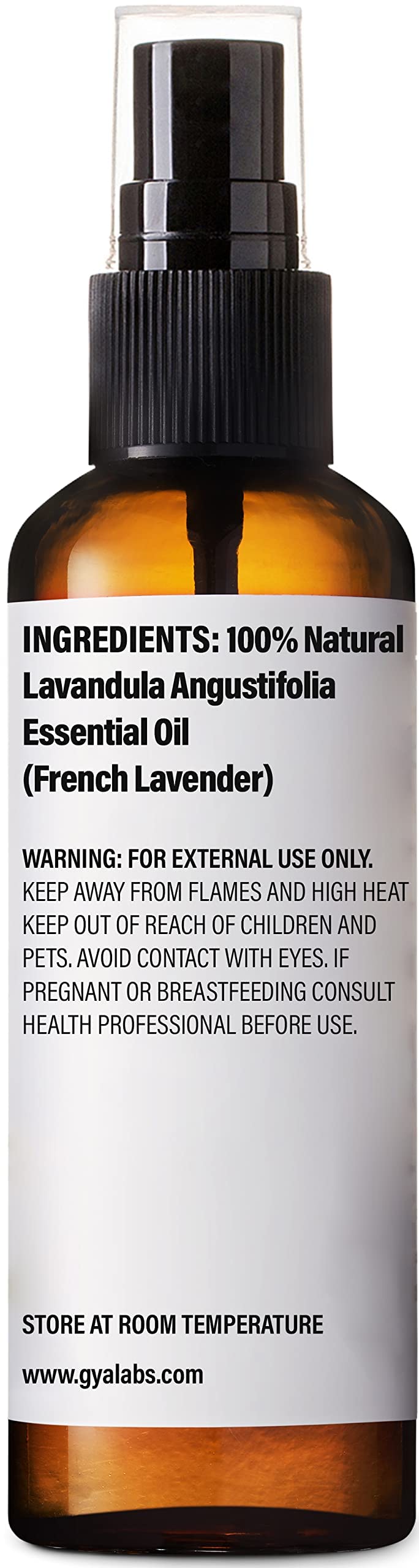 Gya Labs Lavender Hydrosol Spray for Skin - Lavender Pillow Spray for Sleeping, 100% Pure Natural, Face & Pillow Mist, Body Spra